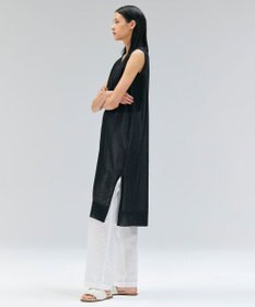 BEIGE， 【洗える】PICCOLO / パンチングドットイージーワイドパンツ