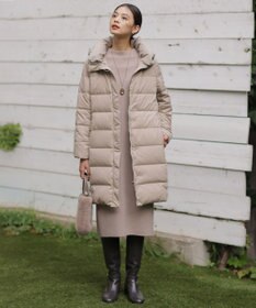 J.PRESS LADIES L 【洗える】CLOTH COMBI KNIT ワンピース