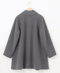 組曲 L ショートビーバー ステンカラー コート