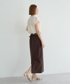 YECCA VECCA スモッキングピンタックシャツ