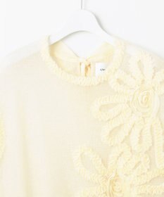 自由区 【カトリエムブーケ】Motif floral プルオーバーニット
