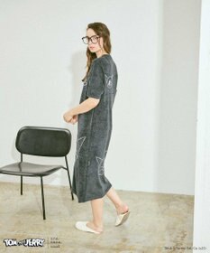 une nana cool トムとジェリー × une nana cool なめらかふわふわワンピース