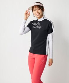 FILA GOLF／marie claire 【Marie claire sports】半袖モックネックシャツインナーセット