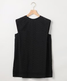 組曲 【先行予約・WEB限定】エンブロイダリーレースノースリーブ ブラウス