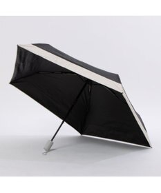 UNBILLION カシュネ cachenez /【晴雨兼用　日傘　UVカット率・遮光率100％生地使用 】PU軽量バイカラー自動開閉折りたたみ傘