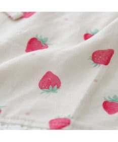 PET PARADISE ペットパラダイス 接触冷感 背中開き 甚平 《いちご柄》　小型犬