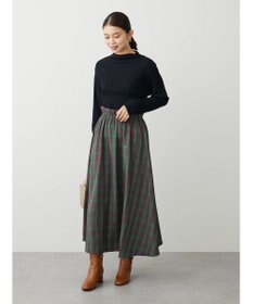 Green Parks ・ＥＬＥＮＣＡＲＥ　ＤＵＥ　チェックキリカエワンピース