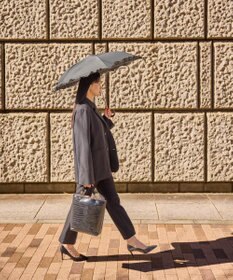 AURORA 【WEB限定】 フリル晴雨兼用傘（折りたたみ傘）