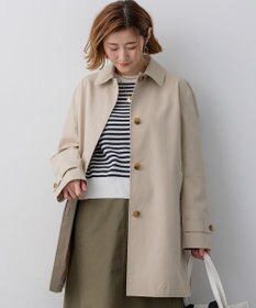 23区 L 【先行予約】エアータンブラー TCギャバジン ステンカラー コート