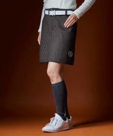 23区GOLF 【WOMEN】ガンクラブチェックプリントスカート