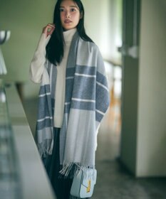 23区 【滝沢眞規子さん着用/洗える】ピュアカシミヤ タートルネック ニット