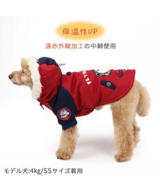 PET PARADISE スヌーピー 遠赤外線 コート 《ボルドー》 小型犬