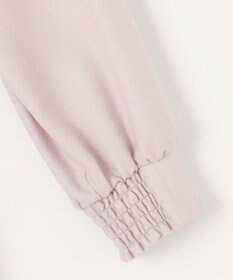 組曲 ウールジョーゼット スリットネックワンピース