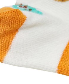 MIKI HOUSE HOT BISCUITS 【9-17cm】カラフルビーンズ 総柄ソックス