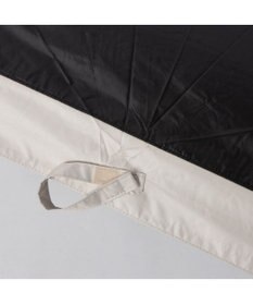 UNBILLION カシュネ cachenez /【晴雨兼用　日傘　UVカット率・遮光率100％生地使用 】PU軽量バイカラー自動開閉折りたたみ傘