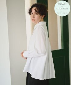 #Newans 【ANSWER for Co-Creation】バックフレアシャツ