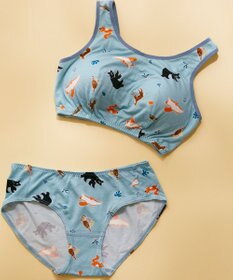 une nana cool MADE WITH 京都市動物園 ナイトアップブラ　