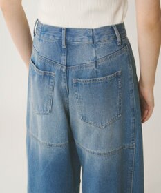 GRACE CONTINENTAL ライン切替デニムパンツ