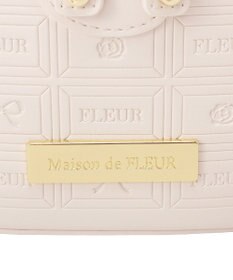 Maison de FLEUR FLEURチョコレートキューブバッグ