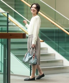 Green Parks ３ＳＥＴスカーフ付コードハンドルバッグｉｎポーチ