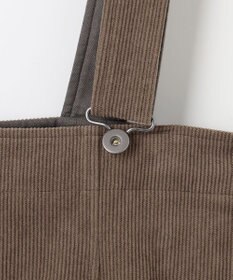 23区 【SLOW/一部店舗限定】ソフトコーデュロイ サロペット スカート