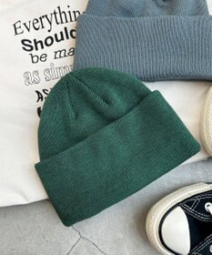 WEGO カラーショートビーニー