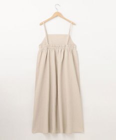 SHARE PARK LADIES 小花フクレジャガードキャミワンピース