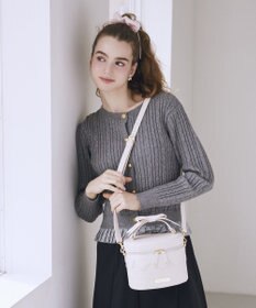 Maison de FLEUR FLEURチョコレートキューブバッグ