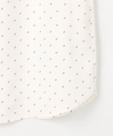 ANY SIS L 【洗える】バイカラーラッフルボウ ブラウス