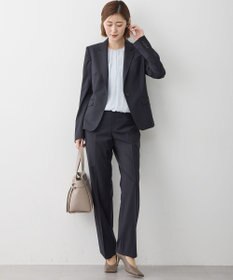 23区 L 【セットアップ着用】ファインネスウール テーパード パンツ