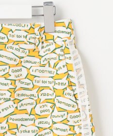 23区GOLF 【WOMEN】【吸水速乾/UVカット】YELL総柄プリントスカート