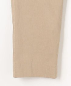 J.PRESS LADIES 【洗える】セルロースリネンストレッチ テーパード パンツ