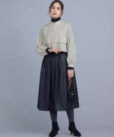 組曲 S ラメシアーリブタートル カットソー