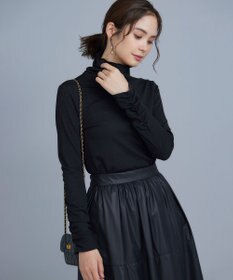 組曲 ラメシアーリブタートル カットソー