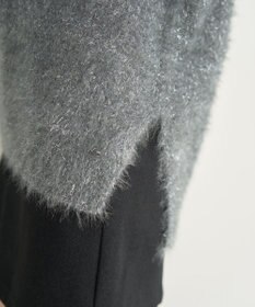 earth music&ecology 【予約】キャットライクヤーンニットベスト