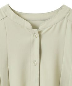 earth music&ecology バックプリーツブラウス