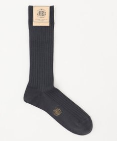 J.PRESS MEN 【定番】ハイゲージ無地リブソックス