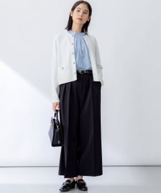 組曲 S リヨセルシャーティングハイネック ブラウス