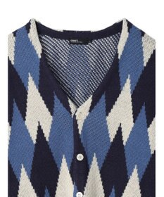 CRAFT STANDARD BOUTIQUE 【男女兼用】アーガイル柄カーディガン