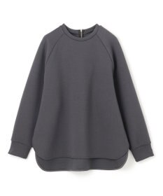 UNFILO L 【野呂佳代さん着用】BEAUTY FORM JERSEY バックZIPプルオーバー