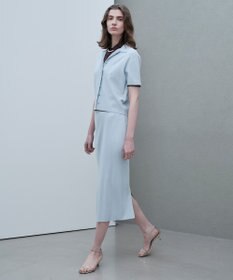 BEIGE， 【ロングセラー】LAURA / ストレッチ ポロニット