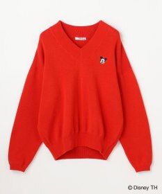ANY 【ディズニー】ミッキーマウス／スウェットライクニット