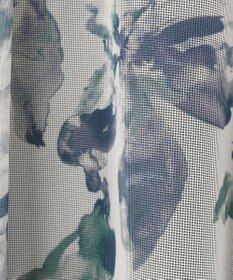 ANY SIS L 【洗える】メッシュフラワープリント スカート