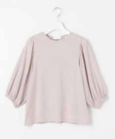 Feroux 【UVケア】バックリボンボリュームスリーブ Tシャツ