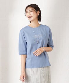 J.PRESS LADIES ロゴ Tシャツ