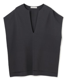 UNFILO L 【WEB限定カラー】スゴ機能美ニット キーネック ジレ