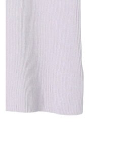 earth music&ecology 袖レースリブニットプルオーバー