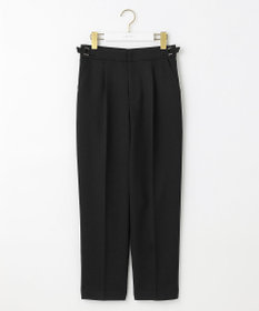 ANY SIS 【洗える】サイドバックルタックテーパード パンツ