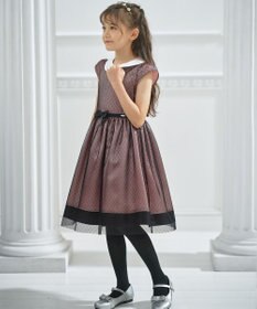 組曲 KIDS 【110-140㎝】チュールドット ドレス