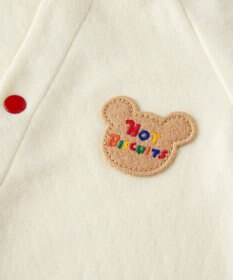 MIKI HOUSE HOT BISCUITS 【60-80cm】 接結天竺 カバーオール